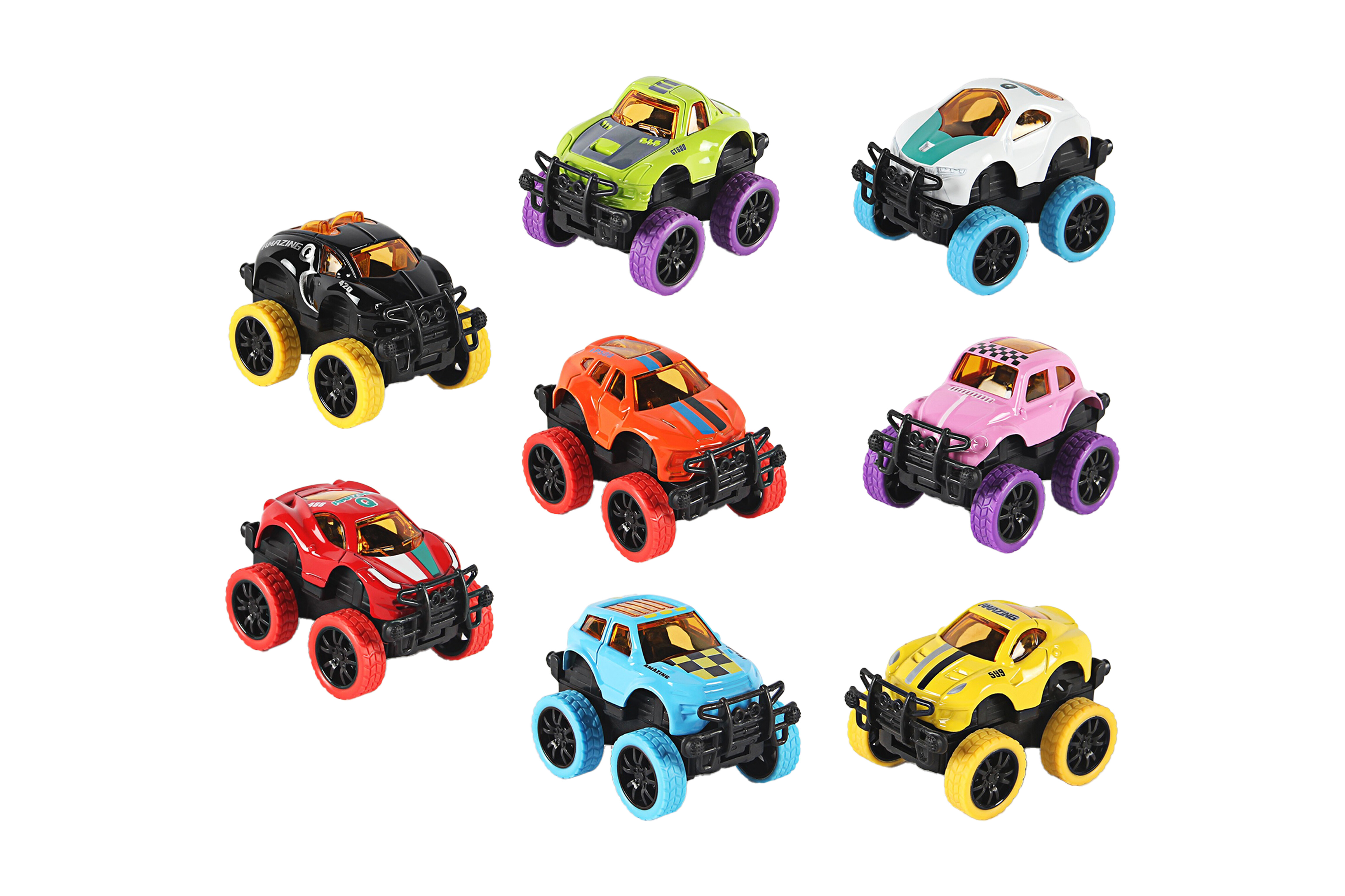 Wiky Vehicles Auta kovová na zpětné natažení 2 ks 6,2 cm - W033093 - expresní doprava