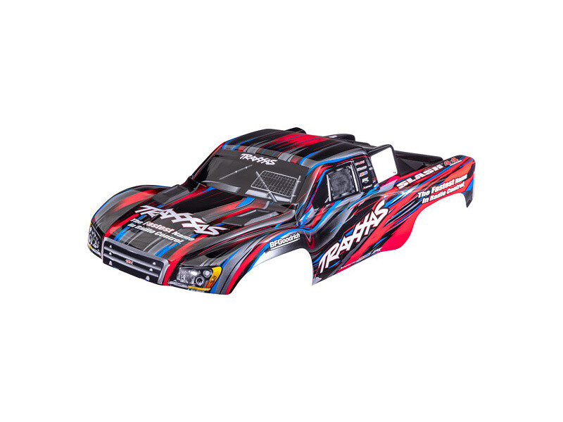 Traxxas karosérie Slash 4X4 červená (bezsponková) - TRA6932-RED - expresní doprava