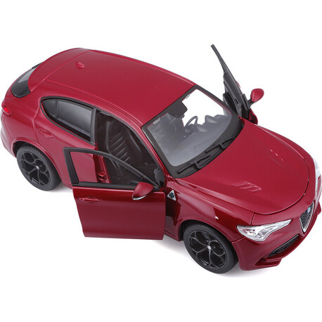 Bburago Alfa Romeo Stelvio 1:24 červená