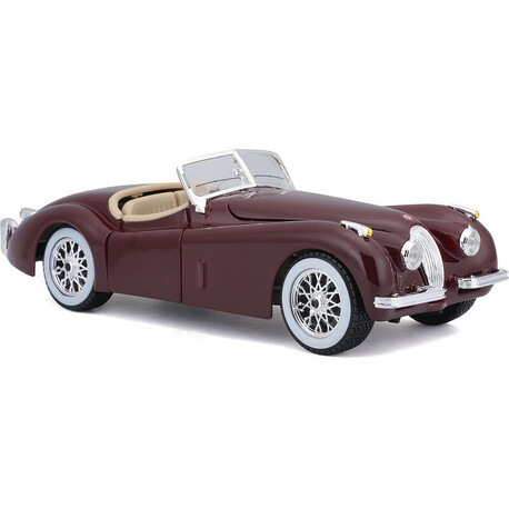 Bburago Jaguar XK 120 Roadster 1951 1:24 červená