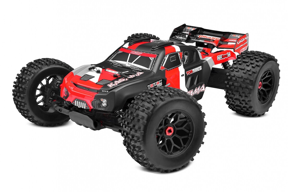 Team Corally KAGAMA XP 6S - 1/8 Monster Truck 4WD bez elektroniky - červený - C-00474-R - expresní doprava