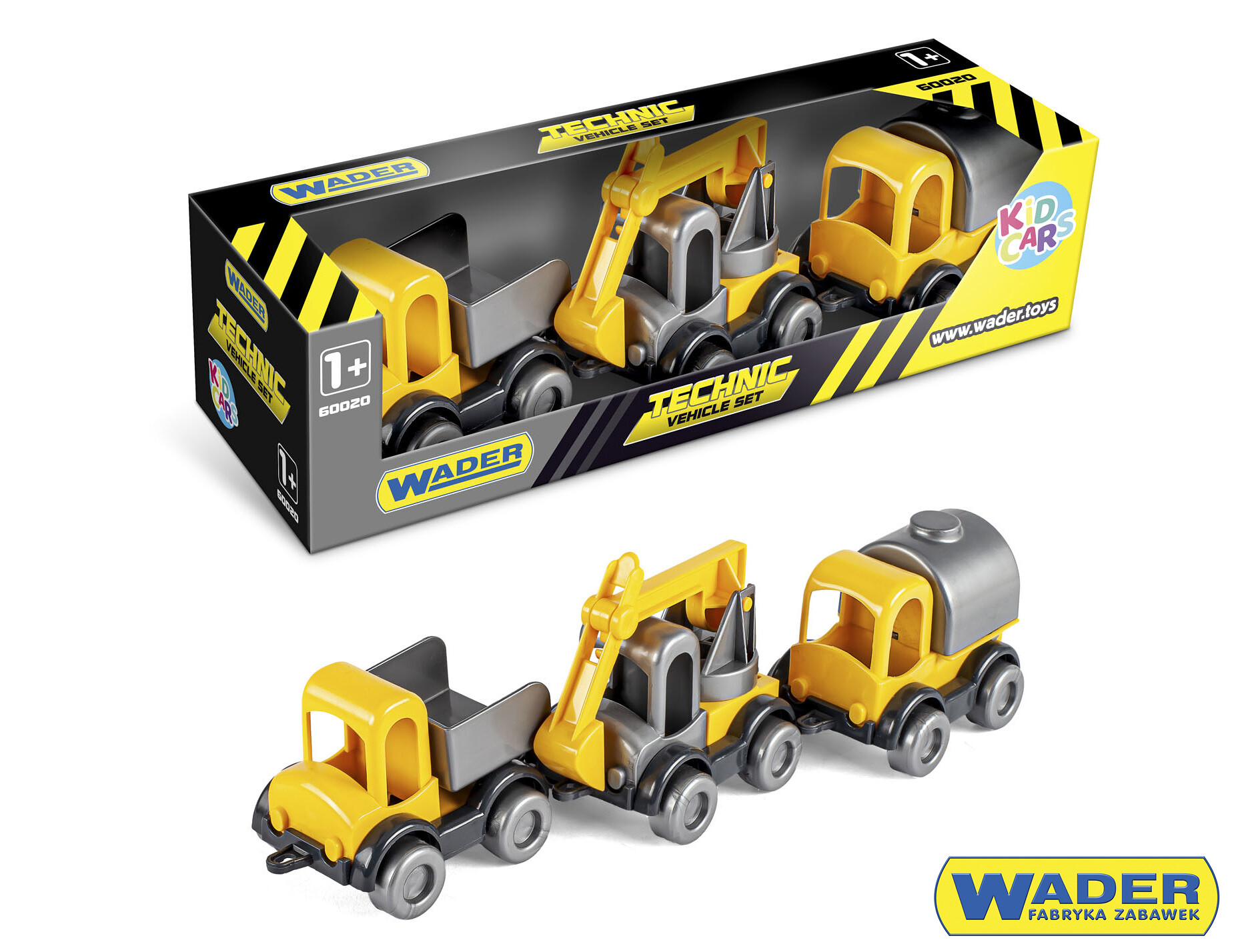 Wader Kid Cars Stavba - W035763 - expresní doprava