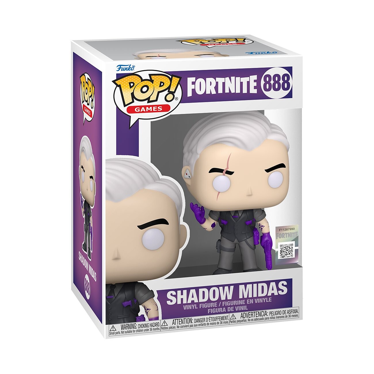 Funko POP Games: Fortnite- Shadow Midas - FK66419 - expresní doprava