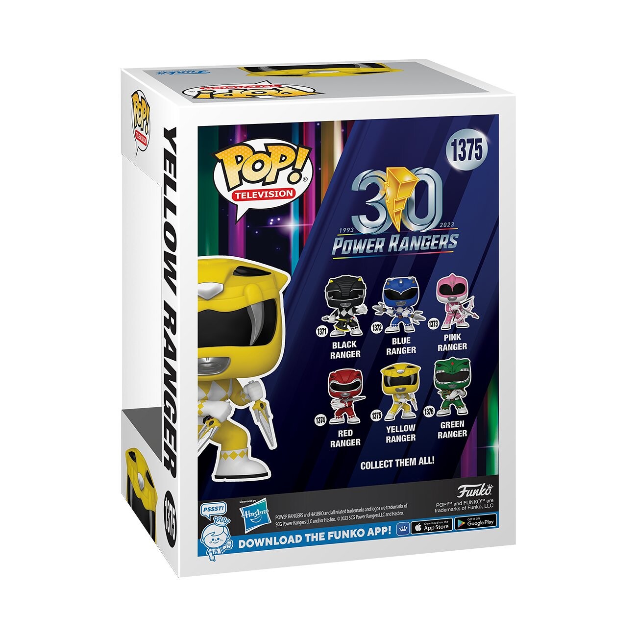 Funko POP TV: MMPR 30th- Yellow Ranger - FK72158 - expresní doprava