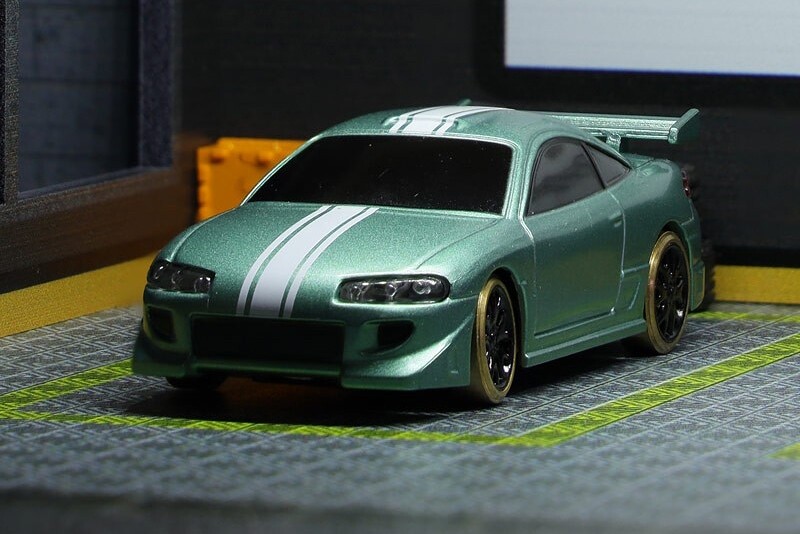 TURBO RACING 1/76 C62 DRIFT RC Car RTR (zelená s pruhem) - TB-C62 - expresní doprava