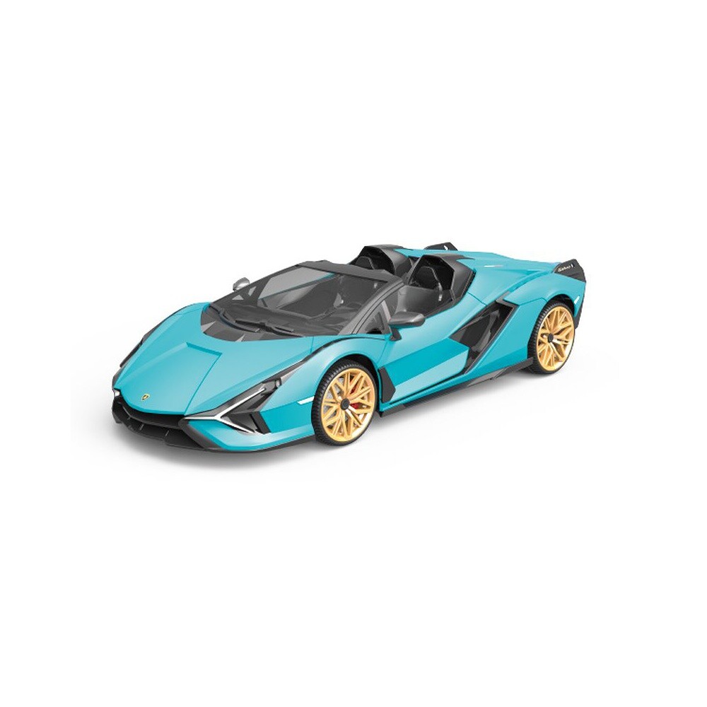 Siva GmbH Siva RC auto Lamborghini Sian 1:12 modrá metalíza, proporcionální RTR LED 2,4Ghz - 50032 - expresní doprava