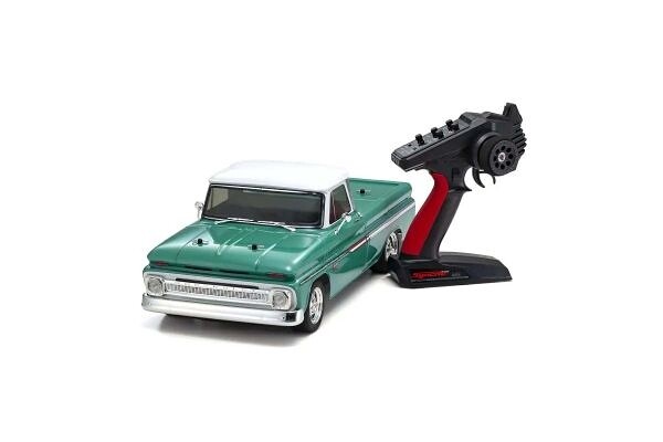 Kyosho Fazer MK2 (L) Chevy C10 Fleetside Pickup 1966 1:10 Readyset - K.34435T1B - expresní doprava