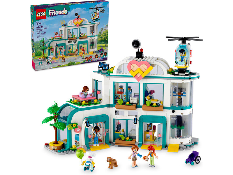 LEGO Friends - Nemocnice v městečku Heartlake - LEGO42621 - expresní doprava