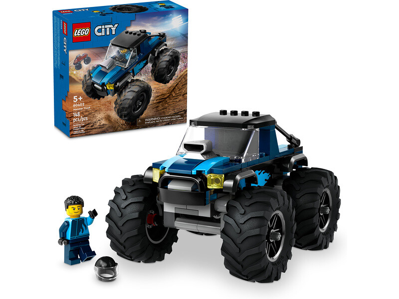 LEGO City - Modrý monster truck - LEGO60402 - expresní doprava