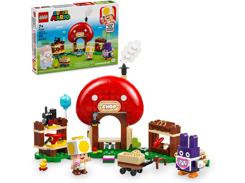 LEGO Super Mario - Nabbit v Toadově obchůdku – rozšiřující set - LEGO71429 - expresní doprava