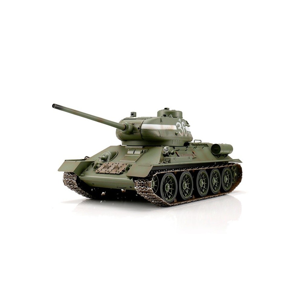 Torro GmbH Torro RC tank T34/85 IR 1:16 zelený, RTR, proporcionální - 16103GN - expresní doprava