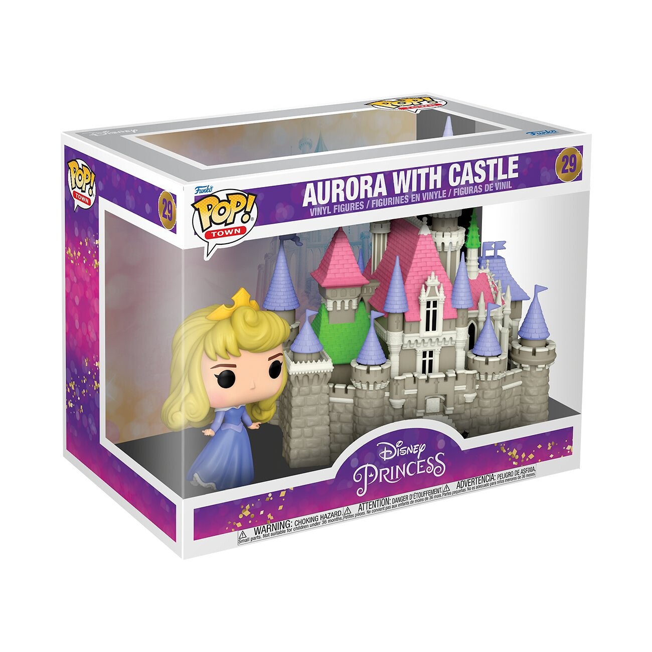 Funko POP Town: Ultimate Princess S3 - Aurora w/Castle - FK56353 - expresní doprava