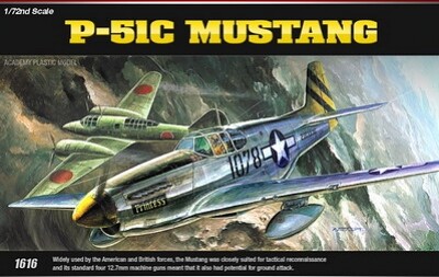 1:72 Academy 12441 P-51C Mustang - 101/12441 - expresní doprava