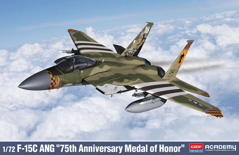 1:72 Academy 12582 F-15C "75th Anniversary Medal of Honor" - 101/12582 - expresní doprava