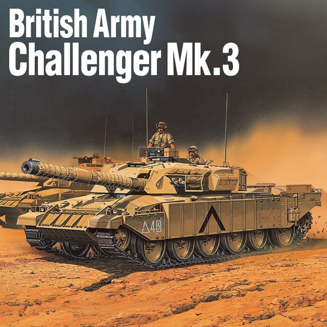 1:72 Academy 13426 British Army Challenger Mk.3 1/72 - 101/13426 - expresní doprava