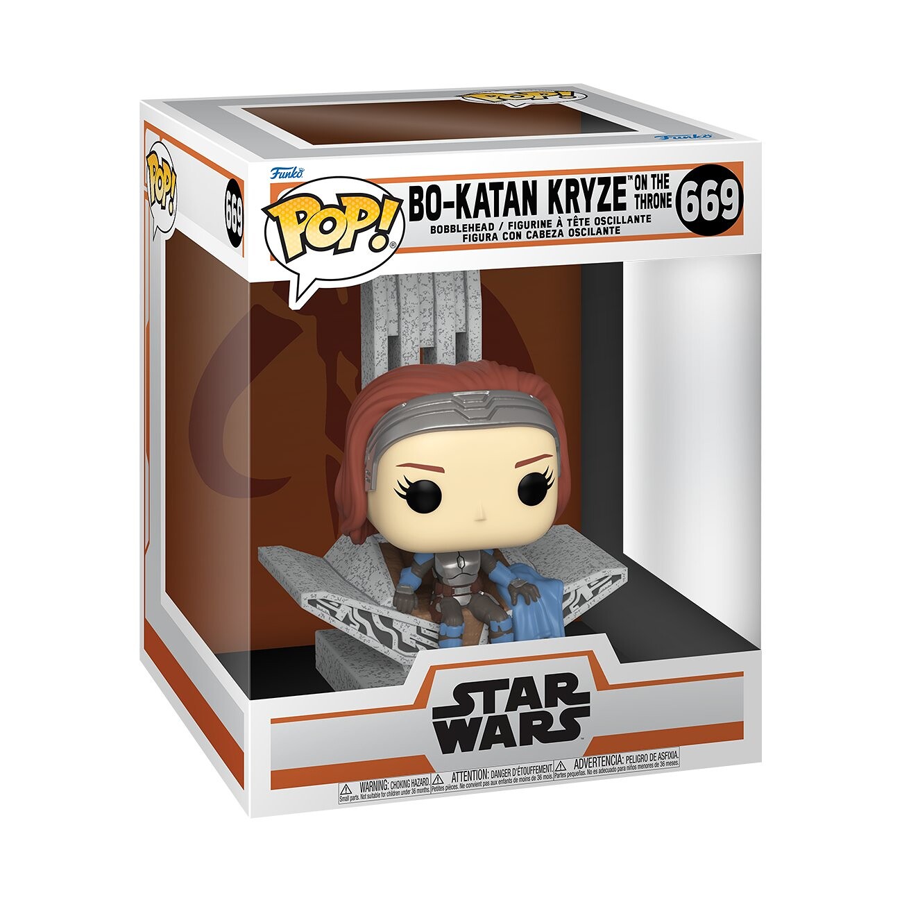 Funko POP DLX: MND S9 - Bo Katan w/Throne - FK76545 - expresní doprava