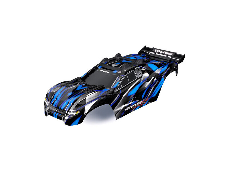 Traxxas karosérie Rustler 4x4 Ultimate modrá - TRA6749-BLUE - expresní doprava