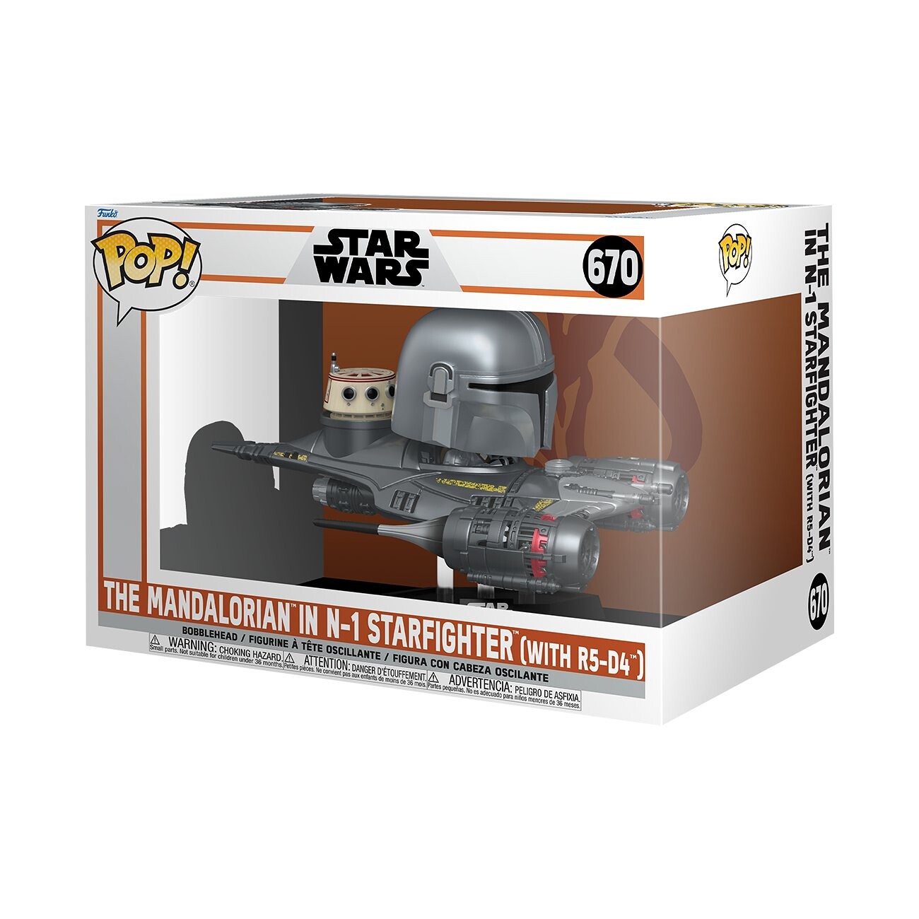 Funko POP Rides: MND S9 - Mandalorian in N1 Starfighter - FK76549 - expresní doprava