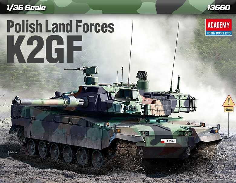 Model Kit military 13560 - Polish Land Forces K2GF (1:35) - 36-13560 - expresní doprava