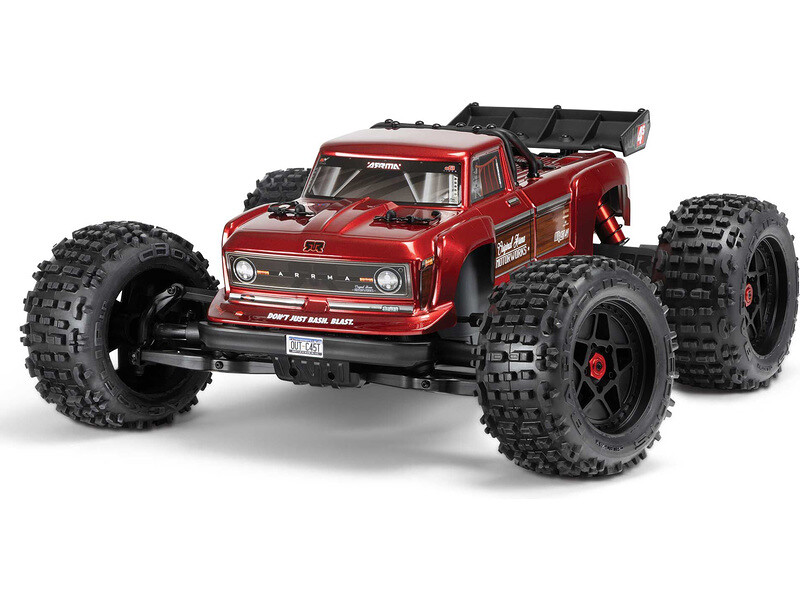 Arrma Outcast 4S V2 BLX 1:10 4WD RTR červená - ARA4410V2T4 - expresní doprava