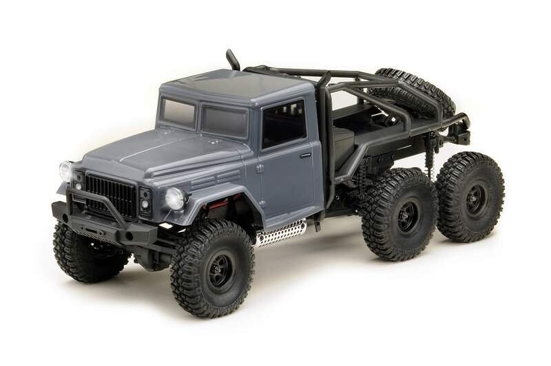 Absima Mini Crawler 6x6 US trial Truck 1:18 RTR - sivý 18027