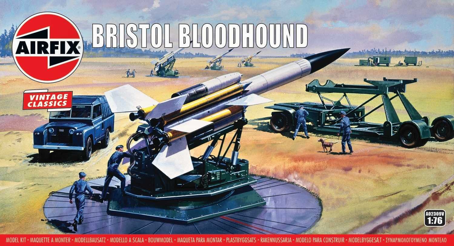 Airfix Classic Kit VINTAGE military A02309V - Bristol Bloodhound (1:76) - 30-A02309V - expresní doprava