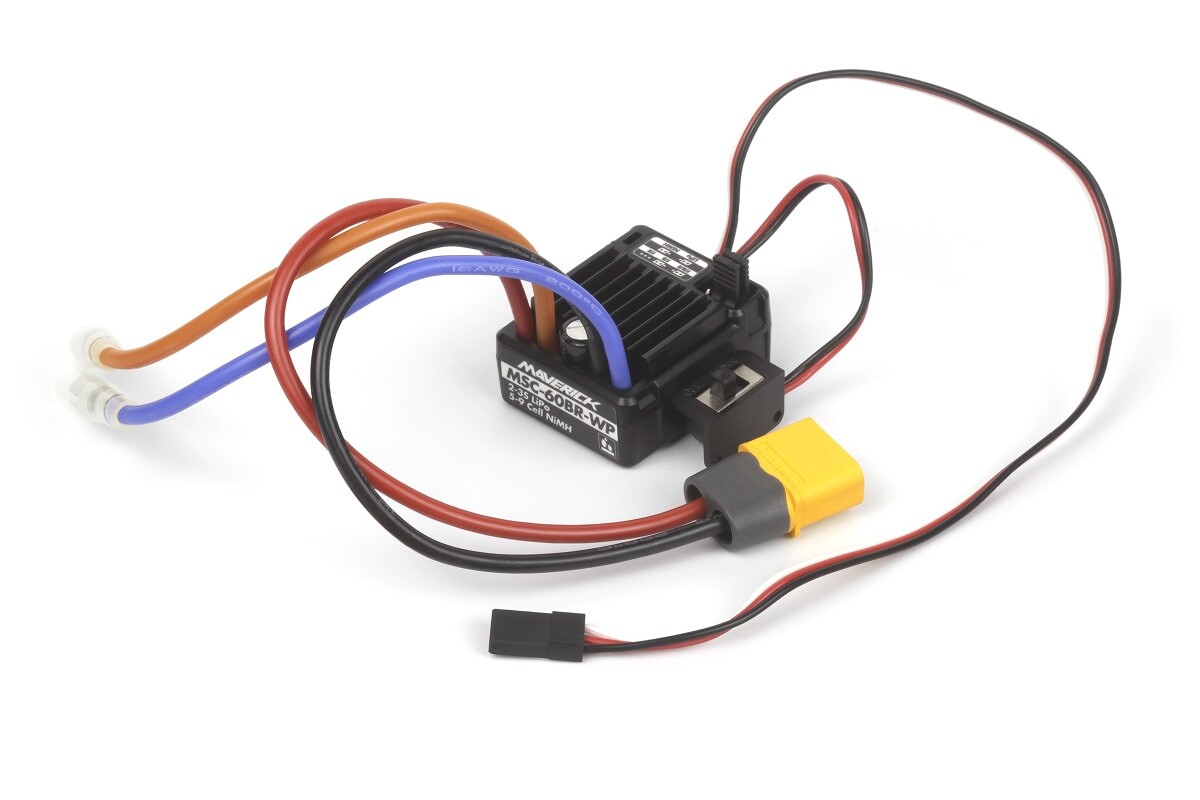 Regulátor MSC-60BR-WP 60A s konektorom XT60 [HPIMV150624]
