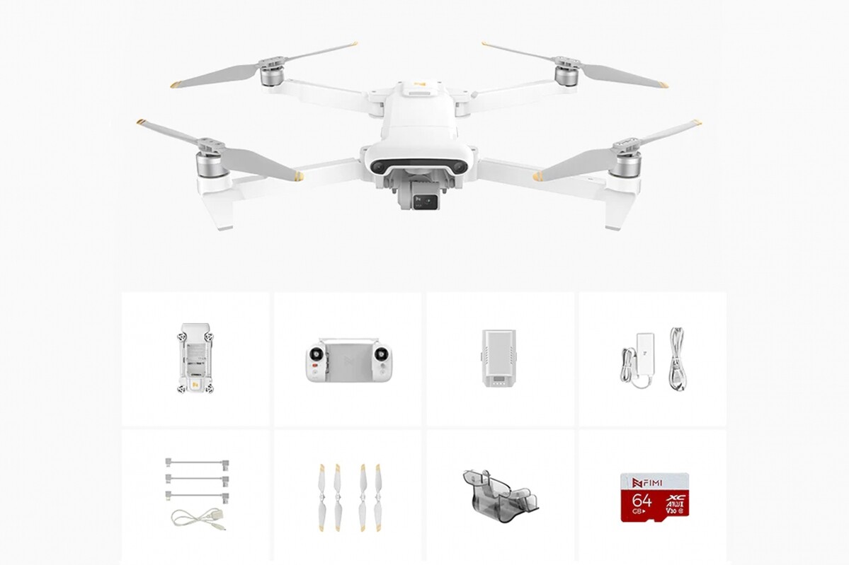 Xiaomi Fimi X8 Pro Combo (White) - MF11162 - MF11162 - expresní doprava