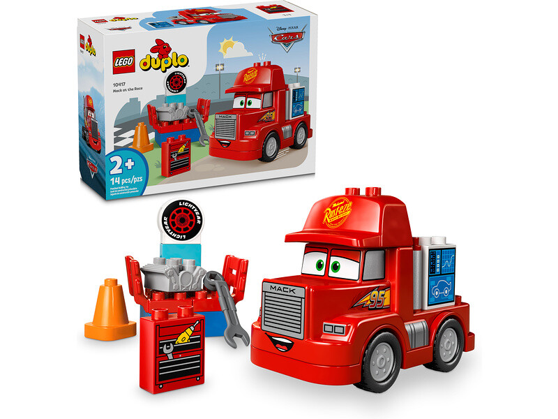 LEGO DUPLO - Mack na závodech - LEGO10417 - expresní doprava