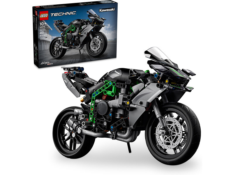 LEGO Technic - Motorka Kawasaki Ninja H2R - LEGO42170 - expresní doprava