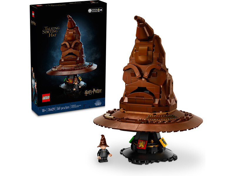 LEGO Harry Potter - Mluvící Moudrý klobouk - LEGO76429 - expresní doprava