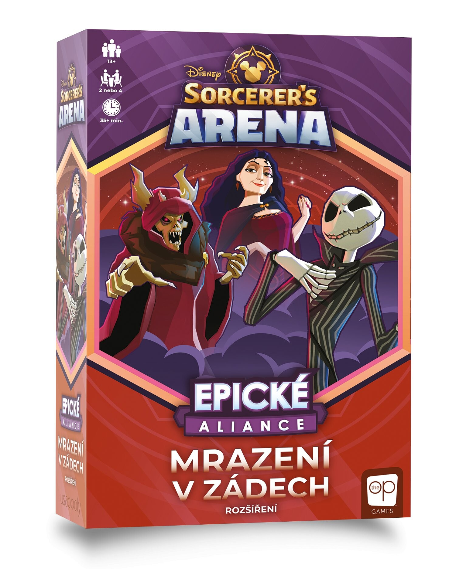 USAOPOLY Disney Sorcerers Arena - Epické aliance: Mrazení v zádech - ASUSADSA03CSSK - expresní doprava