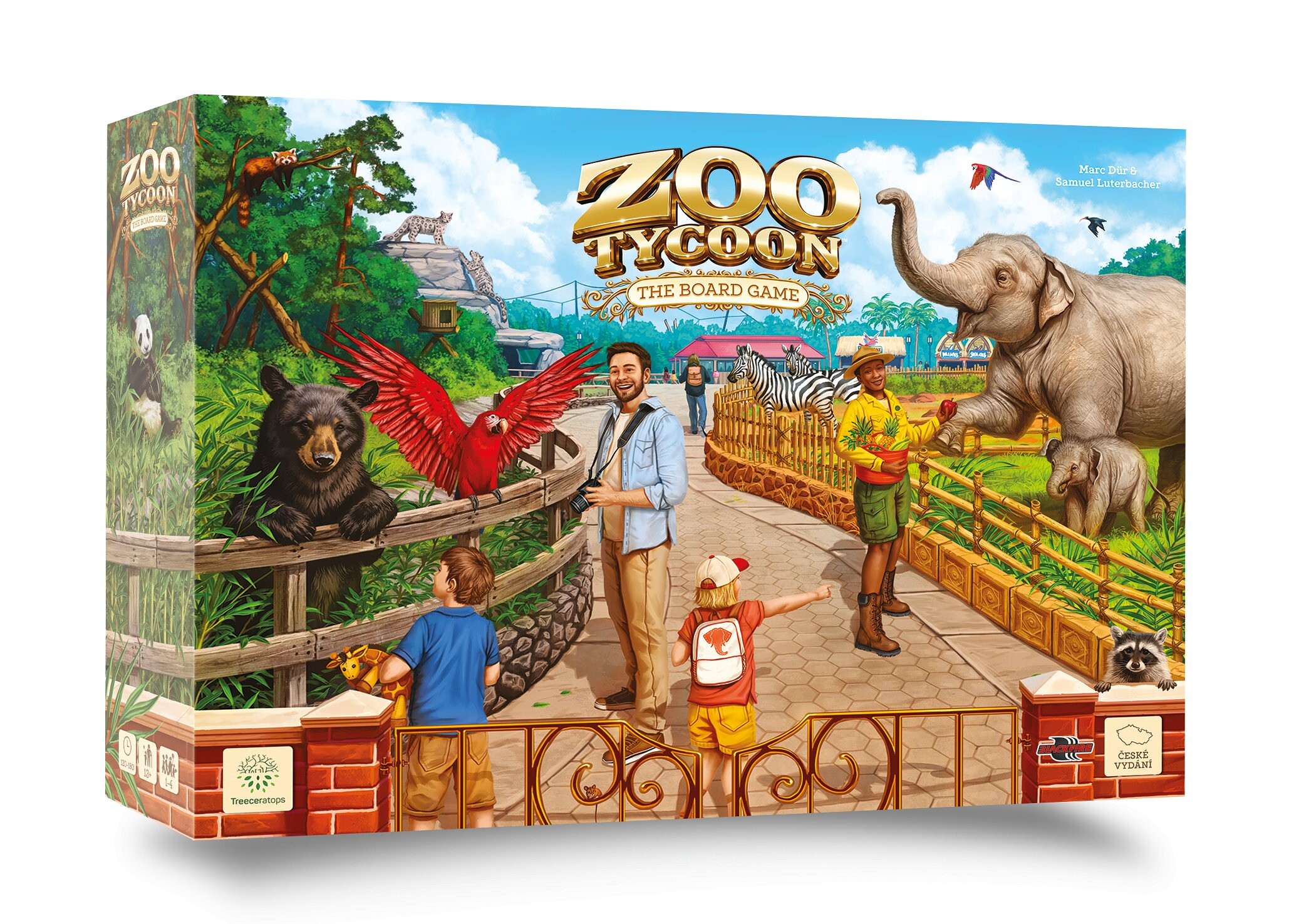 Treecer Zoo Tycoon: The Board Game - české vydání - TREZT03 - expresní doprava