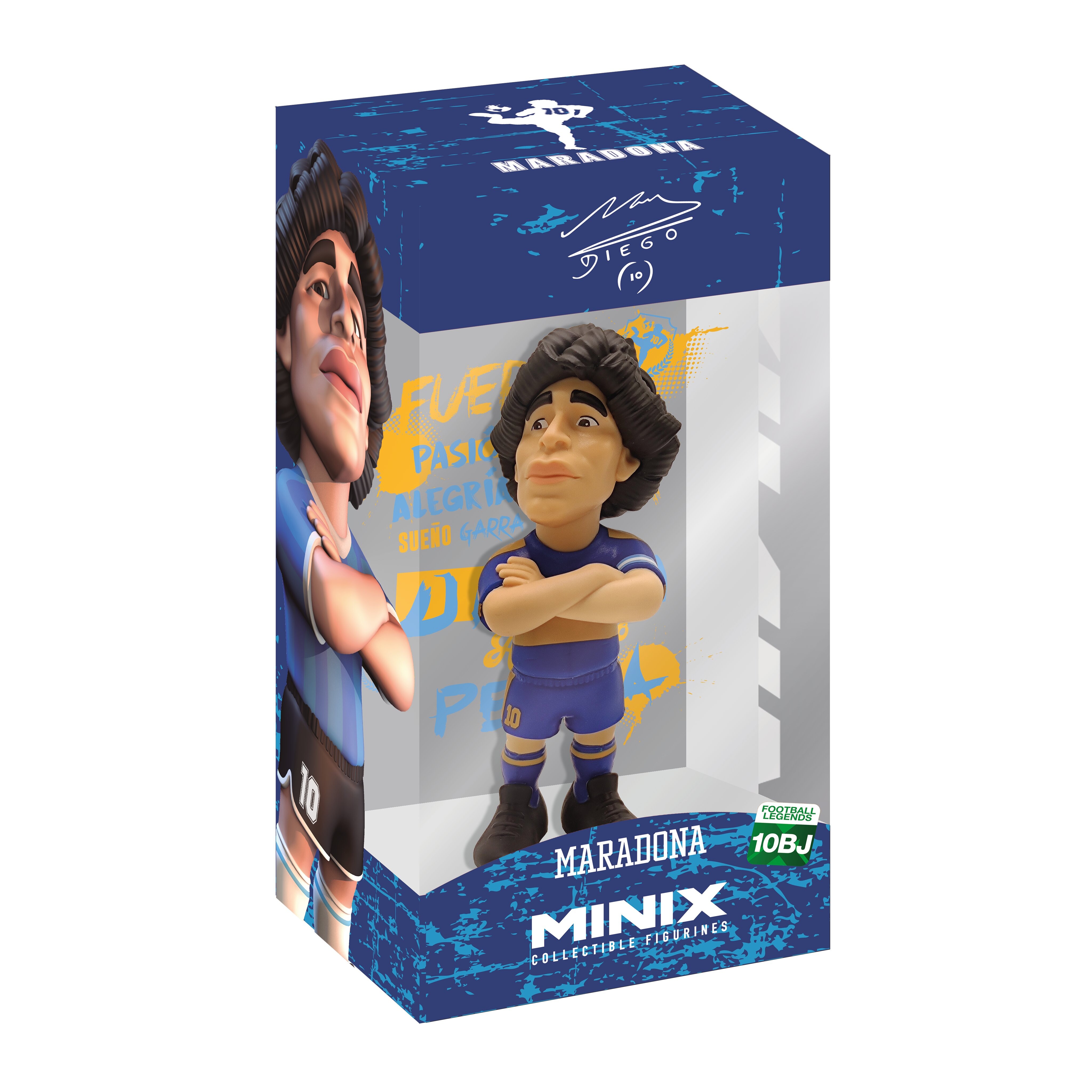 MINIX Football: Icon Maradona - BLUE AND YELLOW - MN13180 - expresní doprava