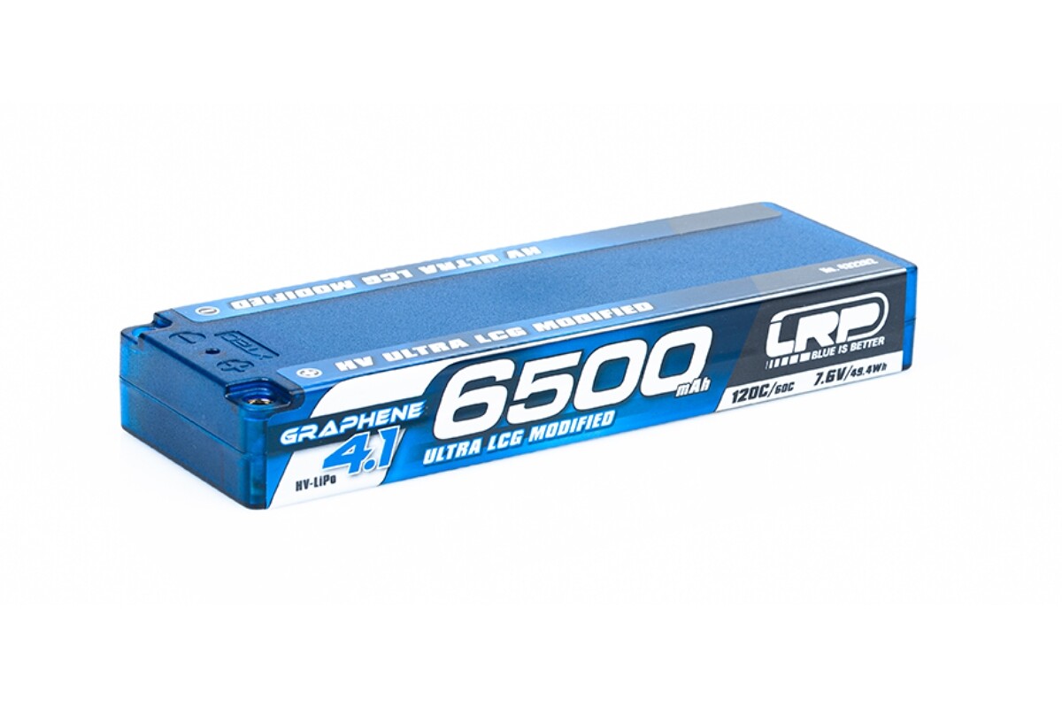 HV Ultra LCG Modified GRAPHENA-4.1 6500mAh Hardcase Akku - 7.6V LiPo - 120C/60C [L432282]