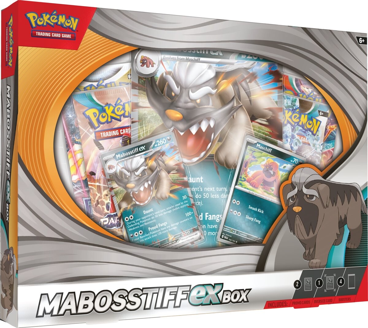 Pokémon Company Pokémon TCG: Mabosstiff ex Box - PCI85869 - expresní doprava