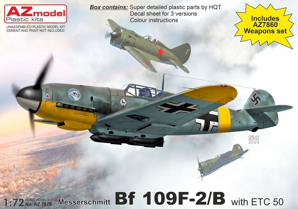 1:72 AZ Model AZ7879 Bf 109F-2B with ETC 50 - 141/AZ7879 - expresní doprava