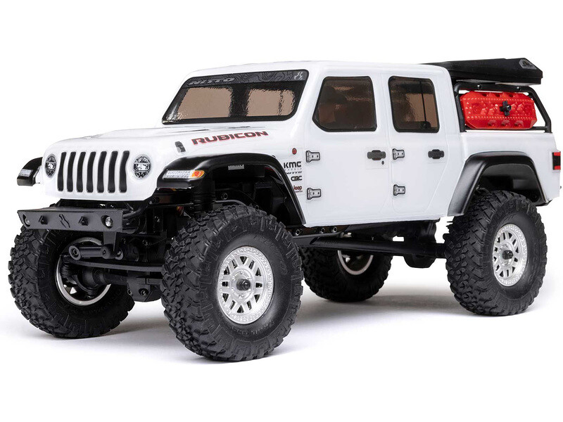 Axial SCX24 Jeep Gladiator 1:24 4WD RTR bílý - AXI00005V2T4 - expresní doprava