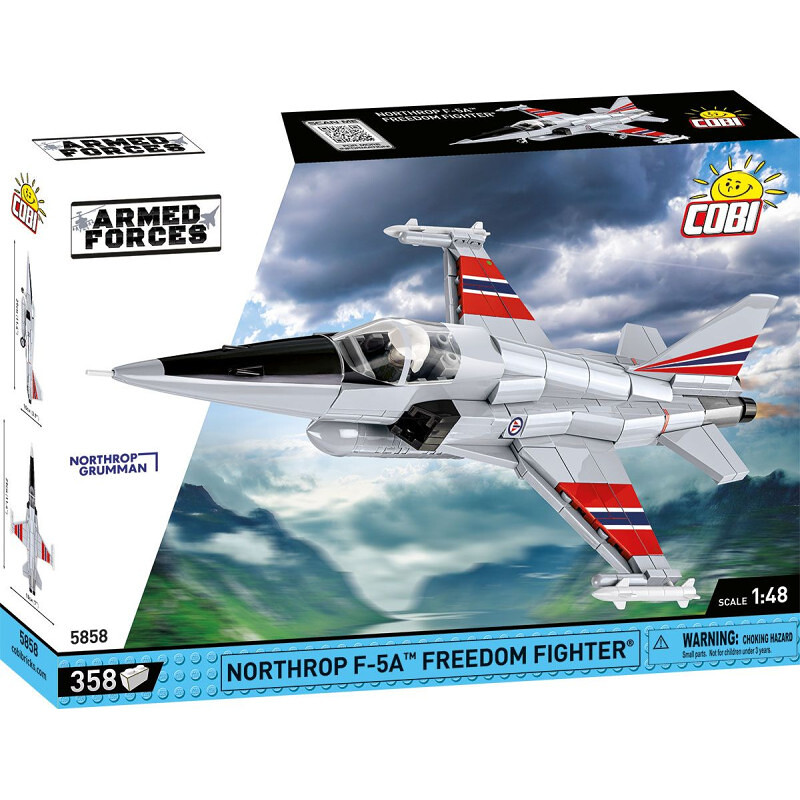 COBI Armed Forces Northrop F-5A Freedom Fighter, 1:48, 358 k - COBI-5858 - expresní doprava