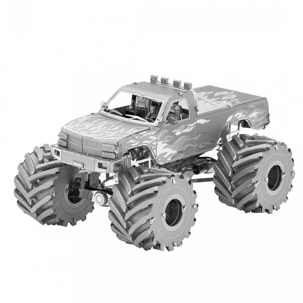 Metal Earth Luxusní ocelová stavebnice Monster Truck - 502461 - expresní doprava