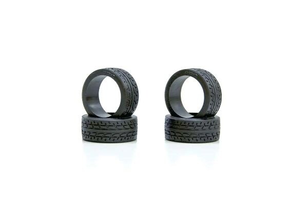 Kyosho Mini-Z Racing Radial Tyres 20 Shore - Narrow(4) - K.MZW37-20B - expresní doprava