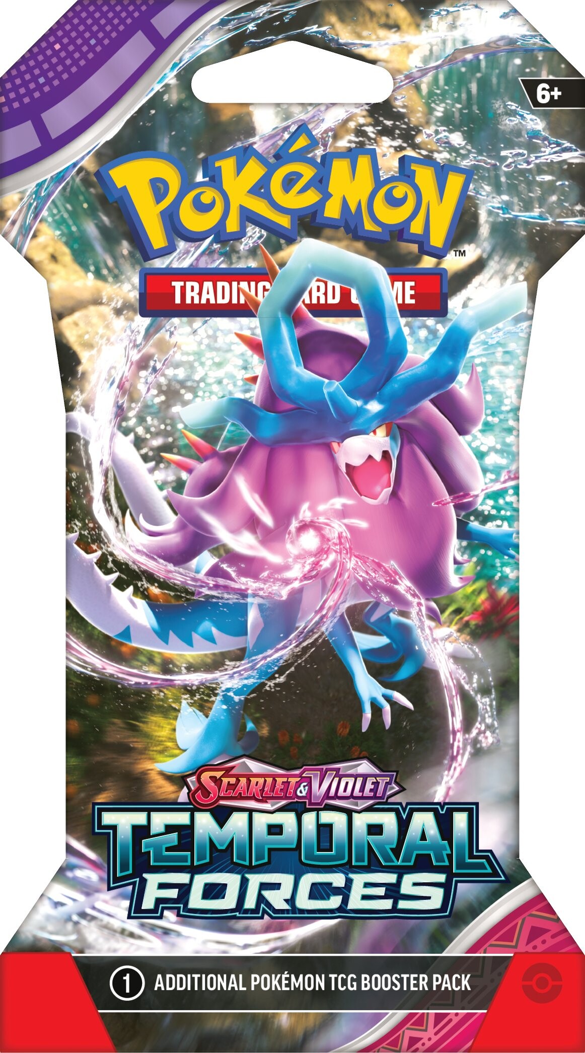 Pokémon Company Pokémon TCG: SV05 Temporal Forces - 1 Blister Booster - PCI85663 - expresní doprava