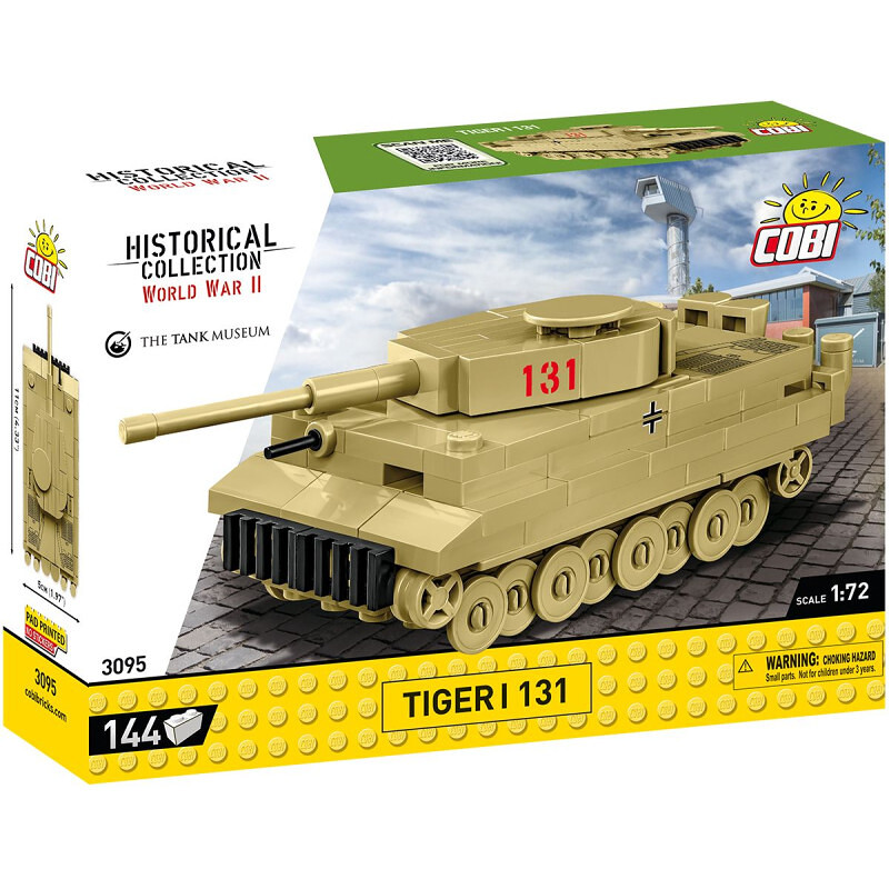 COBI II WW Tiger I 131, 1:72, 144 k - COBI-3095 - expresní doprava