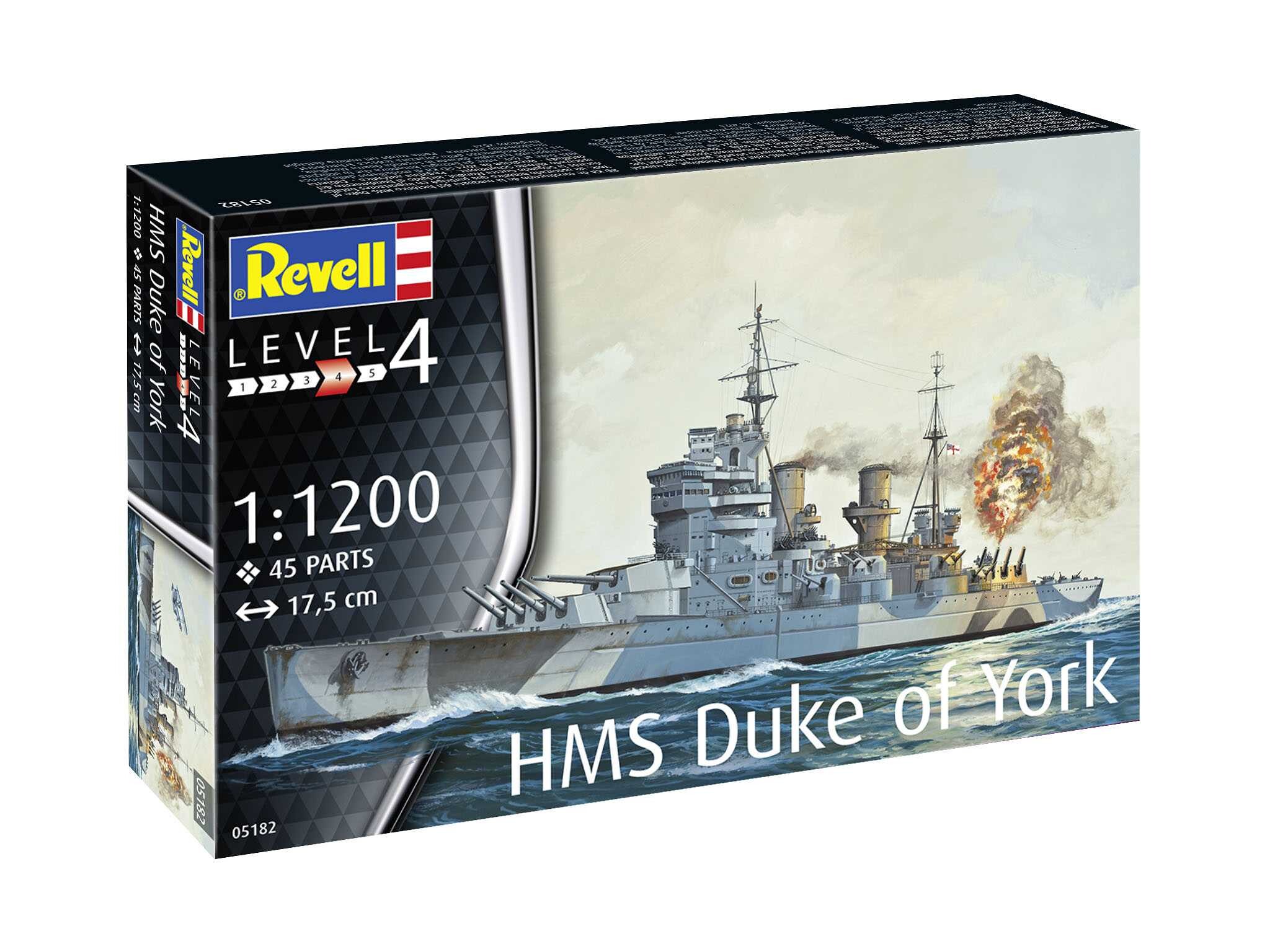 Plastic ModelKit loď 05182 - HMS Duke of York (1:1200) - 18-05182 - expresní doprava