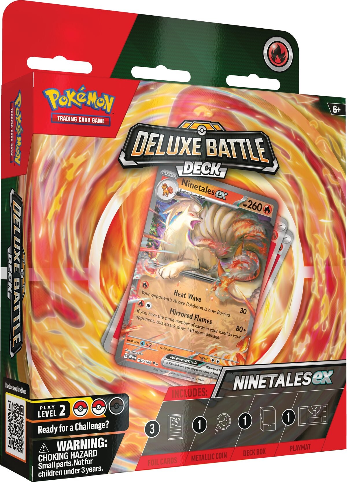 Pokémon Company Pokémon TCG: Deluxe Battle Deck - Ninetales ex & Zapdos ex - PCI85600 - expresní doprava