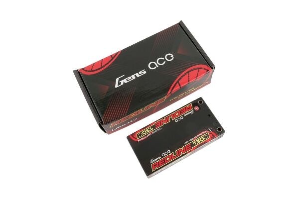 Gensácia Redline LiPo 1S HV 3.8V-8000-130C (5mm) 93x47x18.5mm 150g [GE4RL-8000H-1T5]