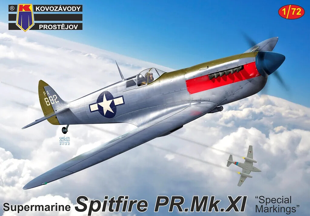 1:72 Kovozávody KPM294 Spitfire PR.Mk.XI "Special Markings" - 141/KPM294 - expresní doprava