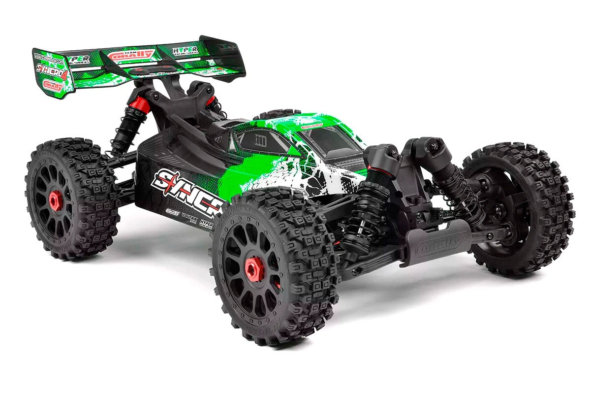 Team Corally SYNCRO-4 - BUGGY 4WD 3-4S - RTR - zelená - C-00287-G - expresní doprava