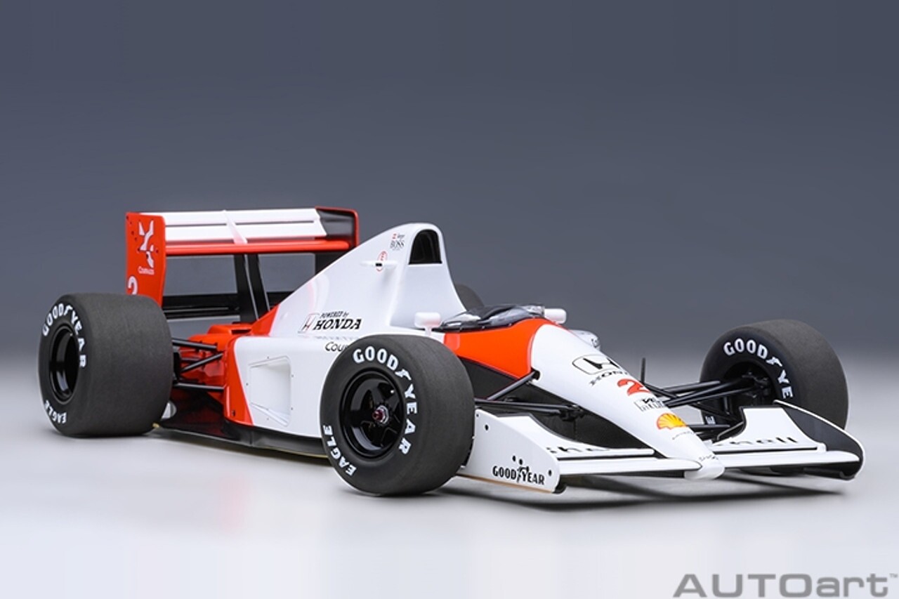 AutoArt McLaren Honda MP4/6 1991 G. Berger  2 (without McLaren Logo) JAPANESE GP 1/18 89152