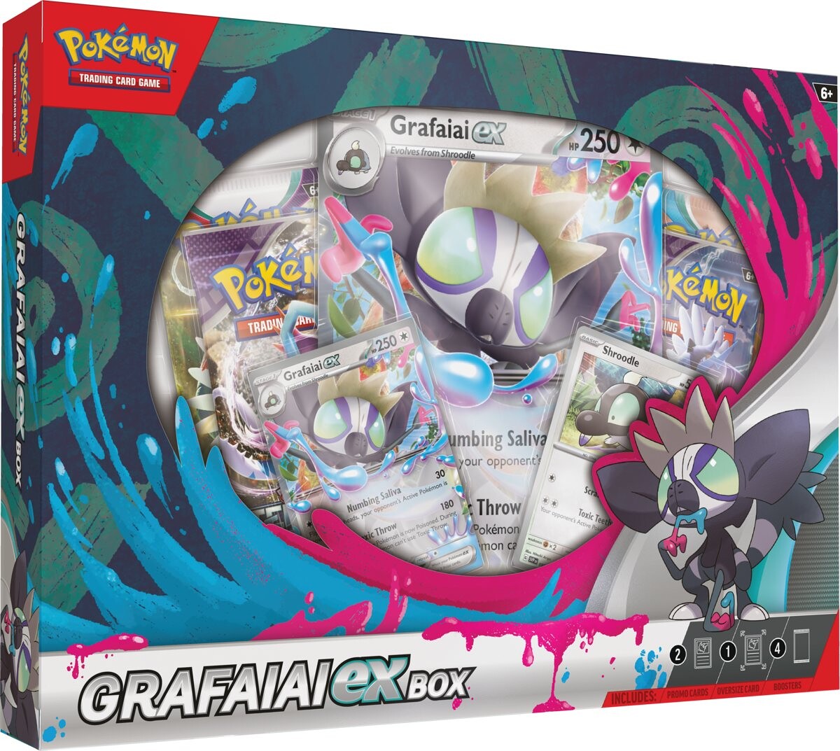 Pokémon Company Pokémon TCG: Grafaiai ex Box - PCI85747 - expresní doprava